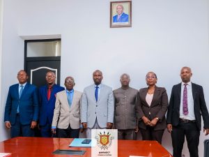 Cérémonie de remise et reprise au Ministère des Ressources Minières, Énergétiques, de l’Industrie, du Commerce et du Tourisme